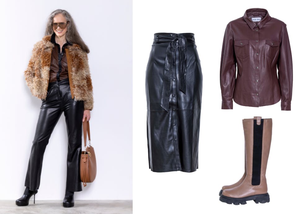 5. Skinn Trendy med skinn